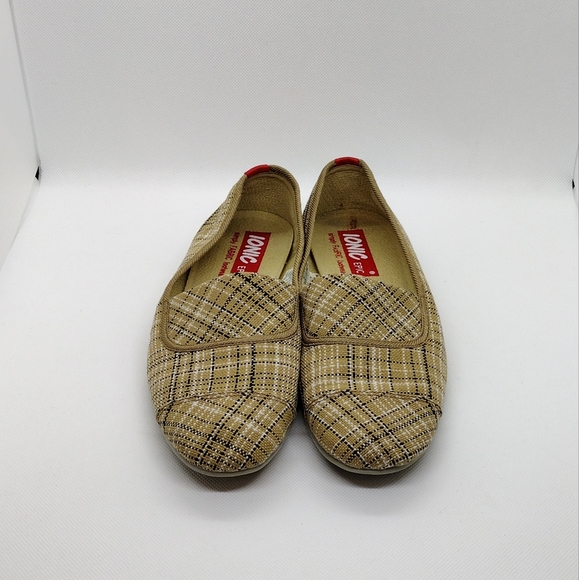 IONIC Yellow Stripes Paris Slip-On Flats SIZE 6.5 - Picture 2 of 8